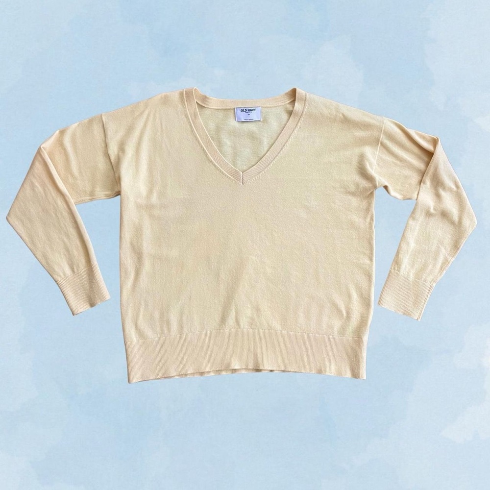 Old navy yellow V-Neck Sweater